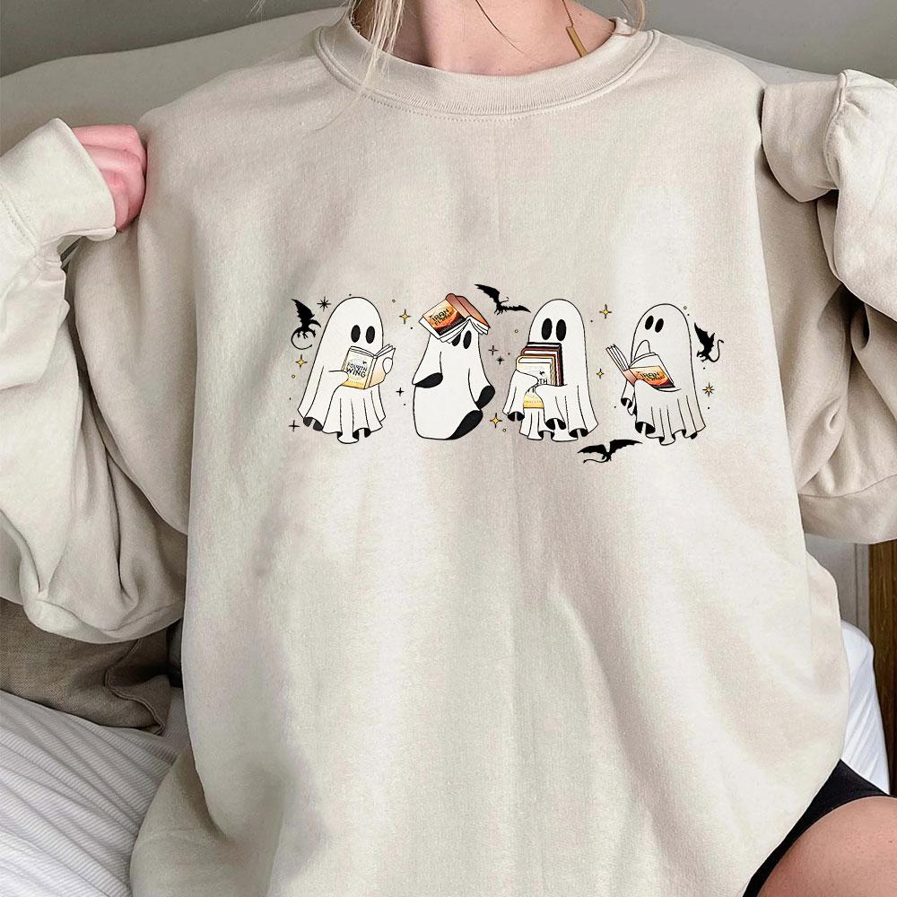 Fourth Wing Ghost Shirt The Thirteen shirt Bookish Ghost Shirt Long Sleeve